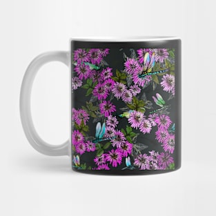 Dragonfly Night Garden Mug